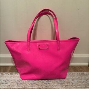 Kate Spade Pink Tote Bag